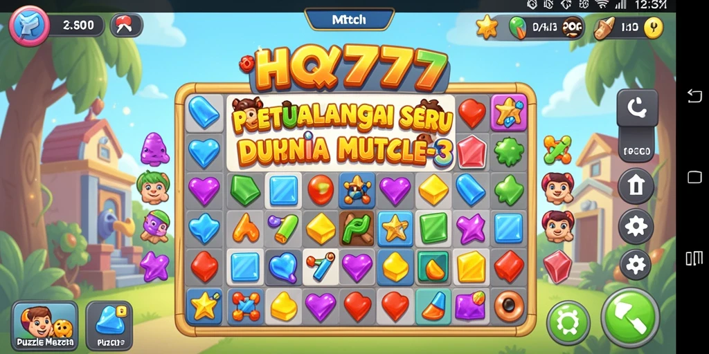 Tampilan colorful dan antarmuka menarik dari HQ777.