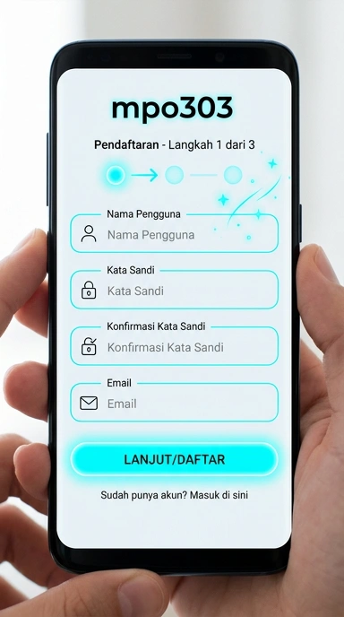 Cara mudah buat akun baru mpo303 di Indonesia
